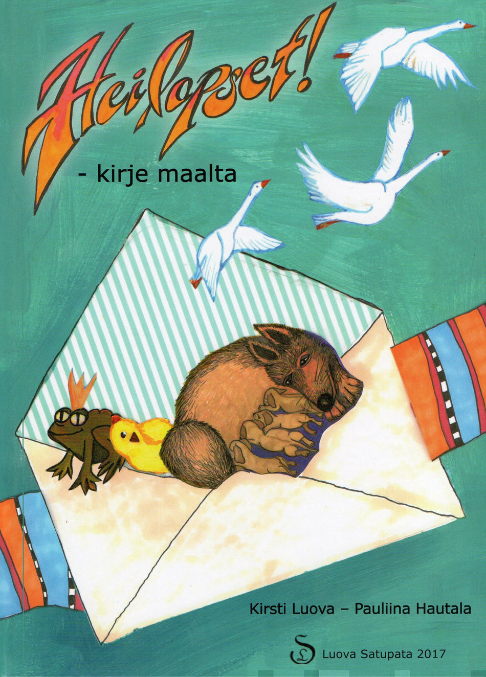 Valokuva kirjasta Kirsti Luova Hei lapset!, kuuluu tuoteryhmään Lasten kuvakirjat.