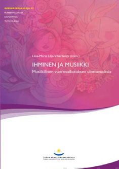 Valokuva kirjasta  Ihminen ja musiikki, kuuluu tuoteryhmään K-kirjat.