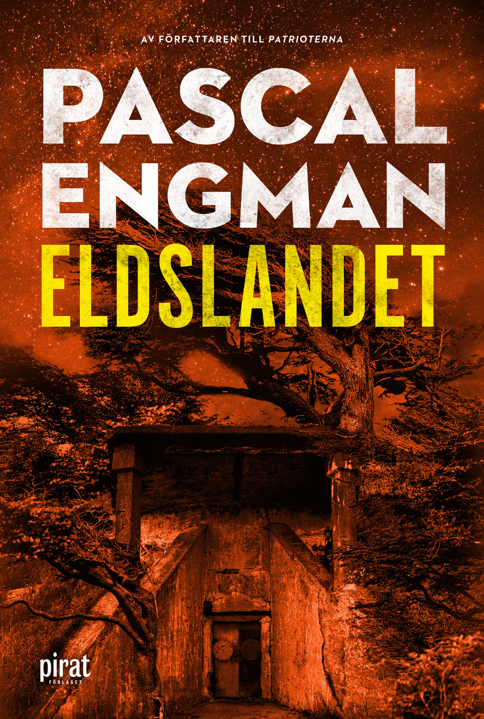 Valokuva kirjasta Pascal Engman Eldslandet, kuuluu tuoteryhmään Ruots kaunokirjat.