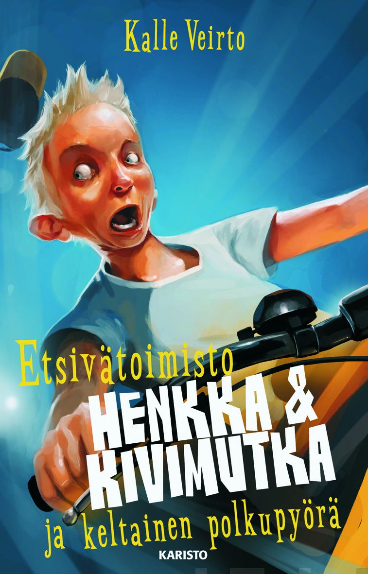 Valokuva kirjasta Kalle Veirto Etsivätoimisto Henkka &amp; Kivimutka ja keltainen polkupyörä, kuuluu tuoteryhmään Nuorten romaanit.