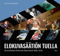 Valokuva kirjasta Kalle Kinnunen Elokuvasäätiön tuella, kuuluu tuoteryhmään Taiteet.