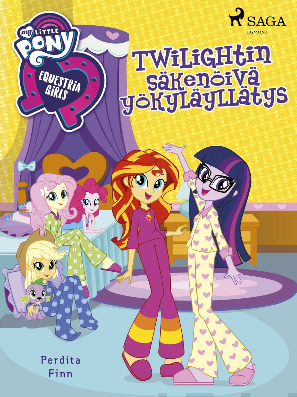 Valokuva kirjasta Perdita Finn My Little Pony - Equestria Girls - Twilightin säkenöivä yökyläyllätys, kuuluu tuoteryhmään E-kirjat lapset ja nuoret.