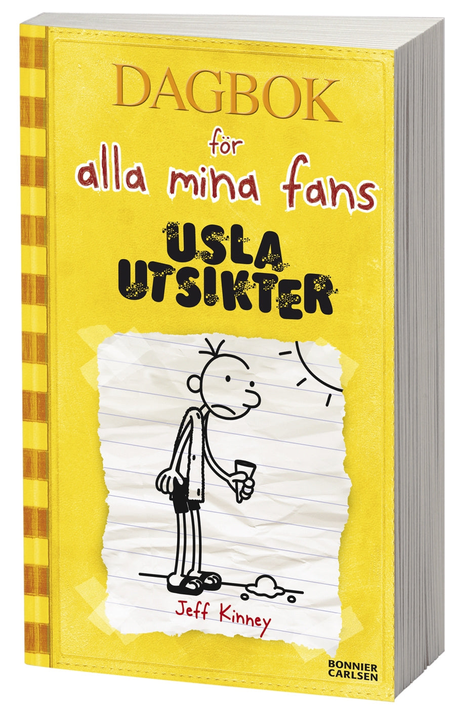 Valokuva kirjasta Jeff Kinney Usla utsikter, kuuluu tuoteryhmään Ruots lapset nuoret ja sarjakuvat.