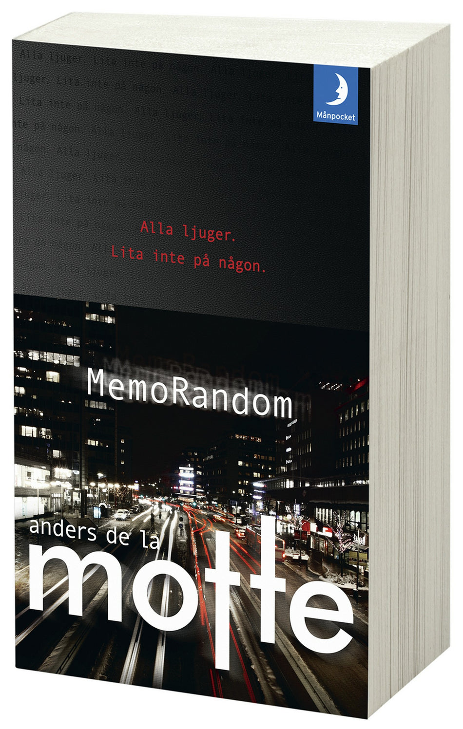 Valokuva kirjasta Anders De la Motte MemoRandom, kuuluu tuoteryhmään Ruots kaunokirjat.