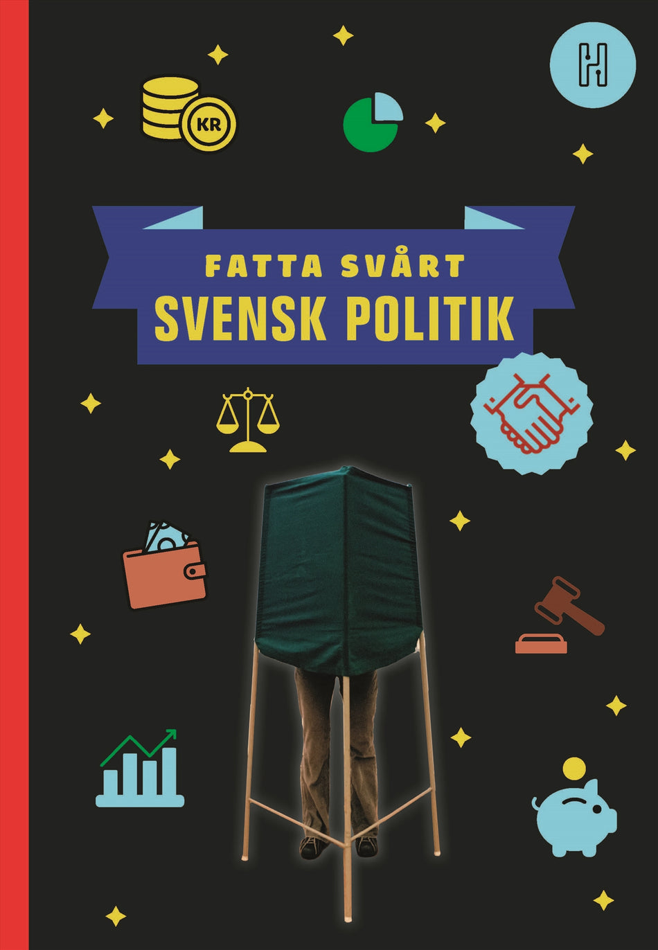 Valokuva kirjasta Oskar Degard Svensk politik, kuuluu tuoteryhmään Ruots lapset nuoret ja sarjakuvat.