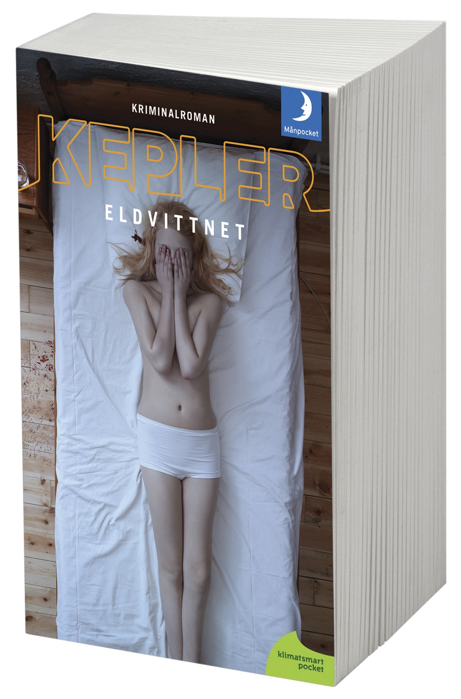 Valokuva kirjasta Lars Kepler Eldvittnet, kuuluu tuoteryhmään Ruots kaunokirjat.