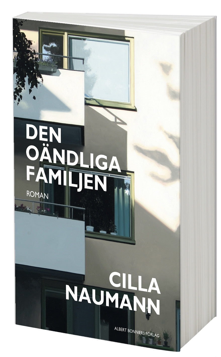 Valokuva kirjasta Cilla Naumann Den oändliga familjen, kuuluu tuoteryhmään Ruots kaunokirjat.