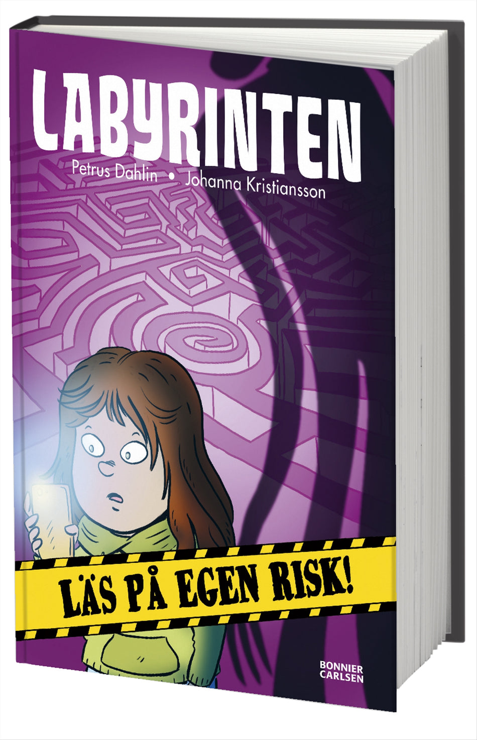 Valokuva kirjasta Petrus Dahlin Labyrinten, kuuluu tuoteryhmään Ruots lapset nuoret ja sarjakuvat.