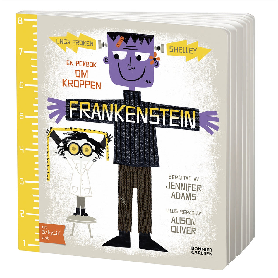 Valokuva kirjasta Jennifer Adams / Alison Adams BabyLit. Frankenstein, kuuluu tuoteryhmään Ruots lapset nuoret ja sarjakuvat.