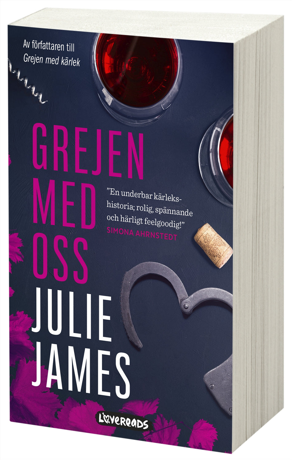 Valokuva kirjasta Julie James Grejen med oss, kuuluu tuoteryhmään Ruots kaunokirjat.