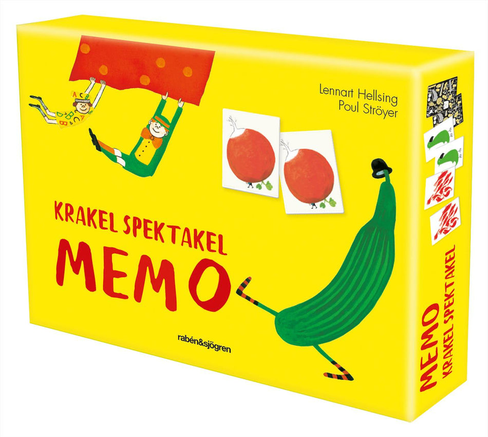 Valokuva kirjasta Lennart Hellsing Krakel Spektakel Memo, kuuluu tuoteryhmään Ruots lapset nuoret ja sarjakuvat.