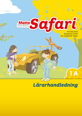 Valokuva kirjasta Margareta Picetti / Pernilla Falck Matte Direkt Safari 1A Lärarhandledning, kuuluu tuoteryhmään Ruots lapset nuoret ja sarjakuvat.
