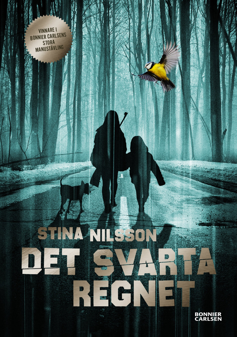 Valokuva kirjasta Stina Nilsson Det svarta regnet, kuuluu tuoteryhmään Ruots lapset nuoret ja sarjakuvat.