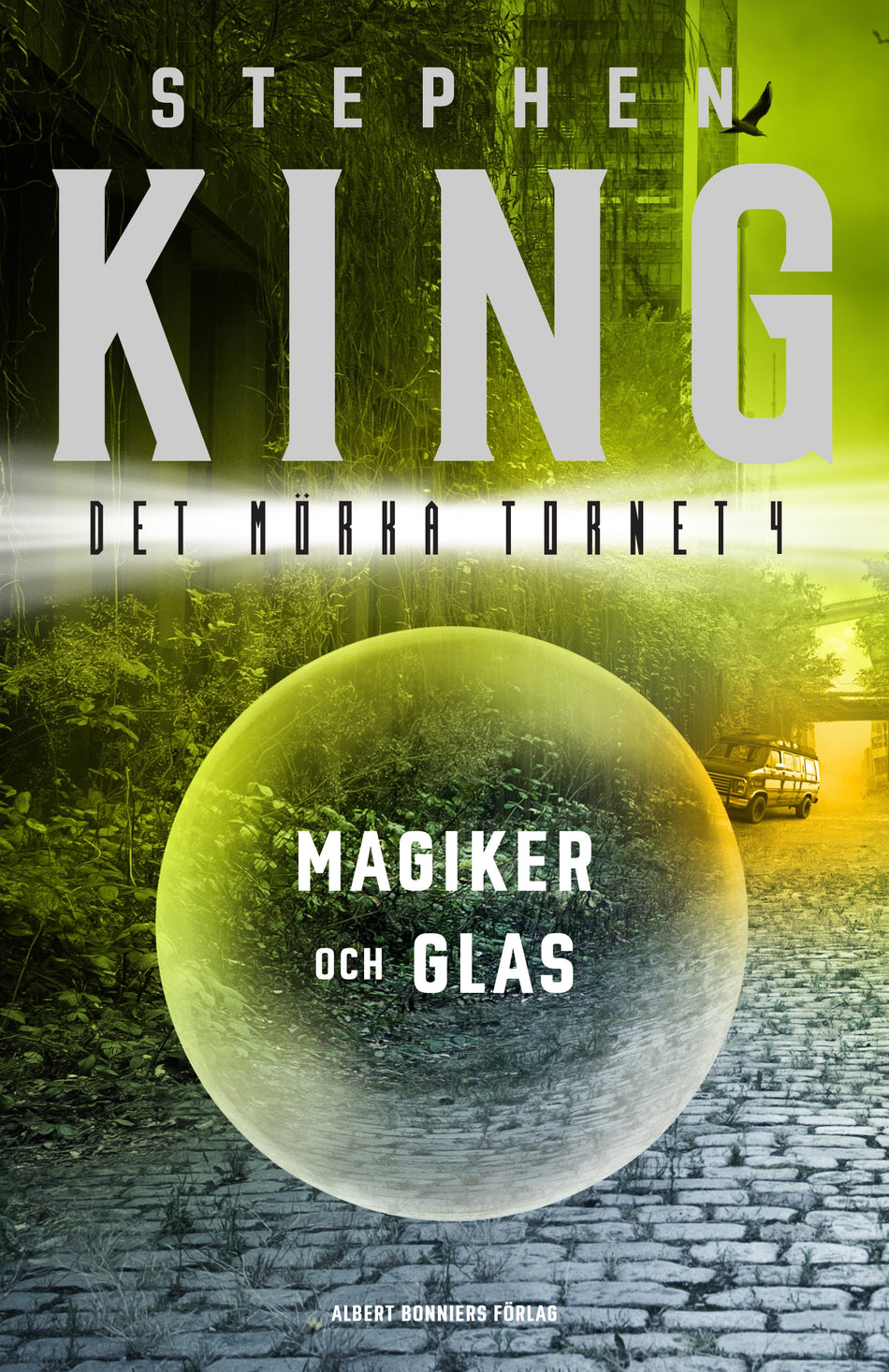Valokuva kirjasta Stephen King Magiker och glas, kuuluu tuoteryhmään Ruots kaunokirjat.