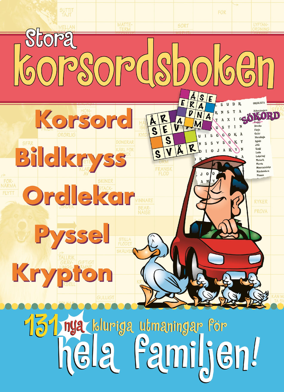 Valokuva kirjasta  Stora korsordsboken 17, kuuluu tuoteryhmään Ruots harrasteet taide.