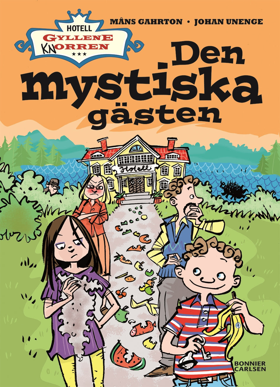Valokuva kirjasta Måns Gahrton / Johan Unenge Den mystiska gästen, kuuluu tuoteryhmään Ruots lapset nuoret ja sarjakuvat.