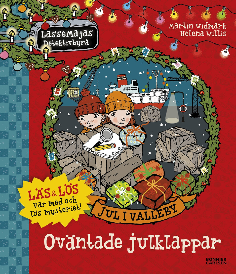 Valokuva kirjasta Martin Widmark Jul i Valleby. Oväntade julklappar, kuuluu tuoteryhmään Ruots lapset nuoret ja sarjakuvat.