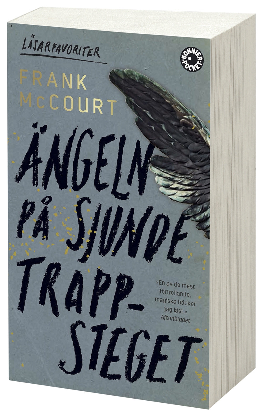 Valokuva kirjasta Frank McCourt Ängeln på sjunde trappsteget, kuuluu tuoteryhmään Ruots kaunokirjat.