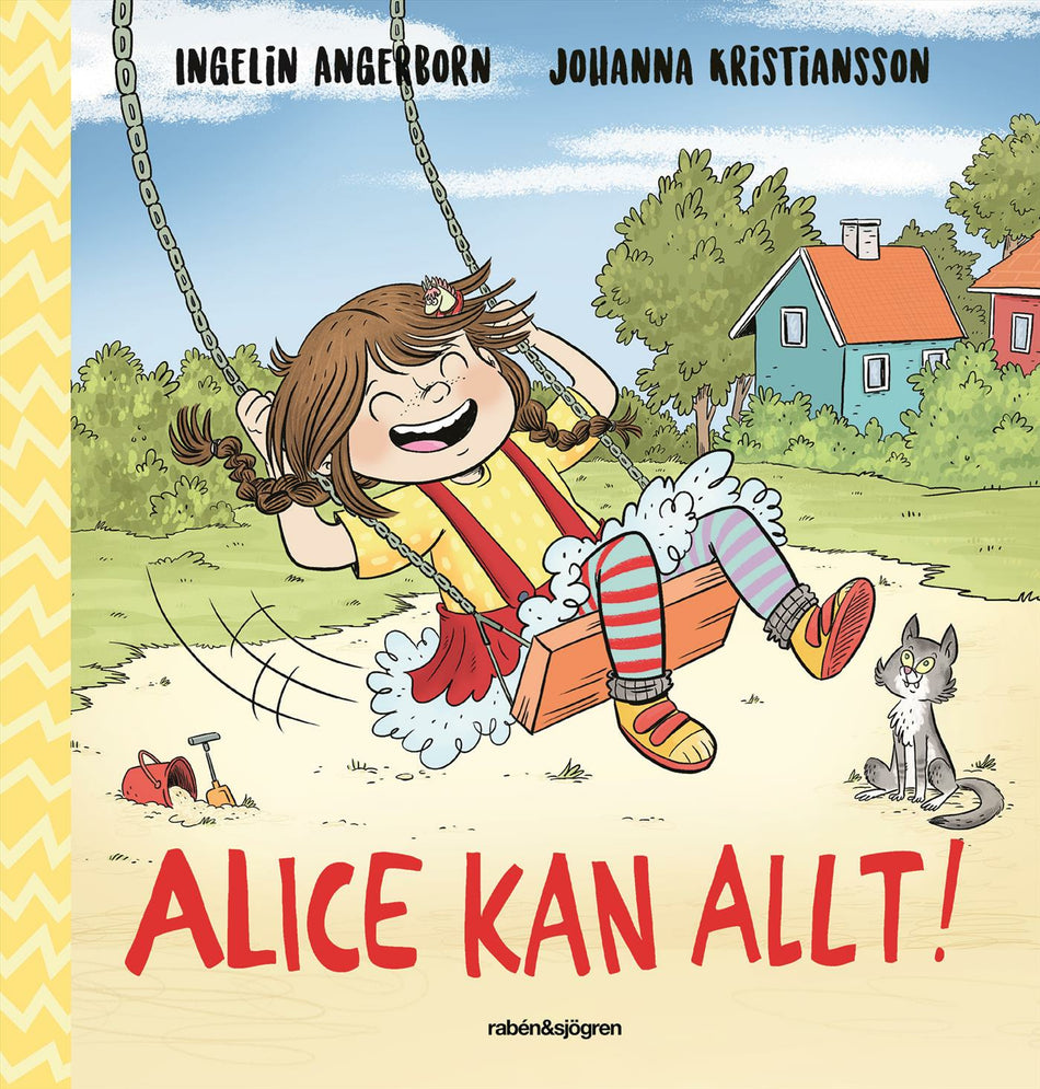 Valokuva kirjasta Ingelin Angerborn / Johanna Kristiansson Alice kan allt!, kuuluu tuoteryhmään Ruots lapset nuoret ja sarjakuvat.