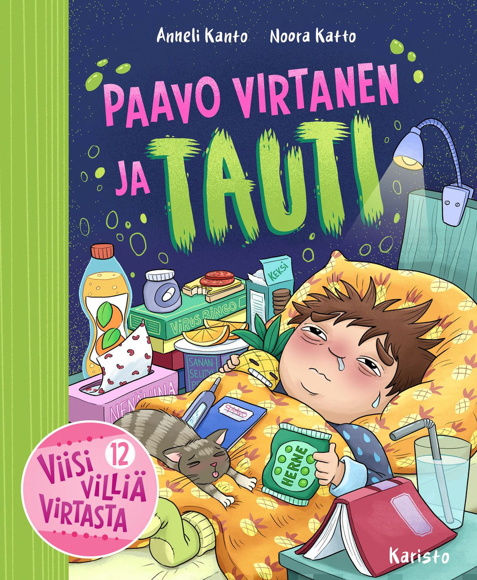 Valokuva kirjasta Anneli Kanto Paavo Virtanen ja tauti, kuuluu tuoteryhmään E-kirjat lapset ja nuoret.