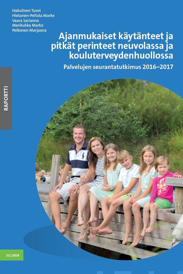 Valokuva kirjasta Tuovi Hakulinen / Marke Hietanen-Peltola / Sarianna Vaara / Marko Merikukka / Marjaana Pelkonen Ajanmukaiset käytänteet ja pitkät perinteet neuvolassa ja kouluterveydenhuollossa, kuuluu tuoteryhmään Terveys kasvatus.