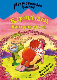 Valokuva kirjasta Karen Wallace Kipinäisen kauneuspäivä, kuuluu tuoteryhmään Lasten kuvakirjat.