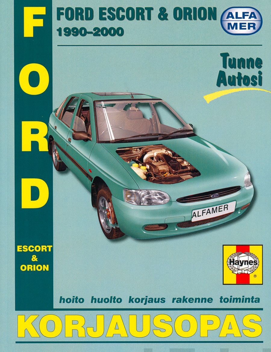 Valokuva kirjasta  Ford Escort &amp; Orion 1990-2000, kuuluu tuoteryhmään Urheilu harrasteet.