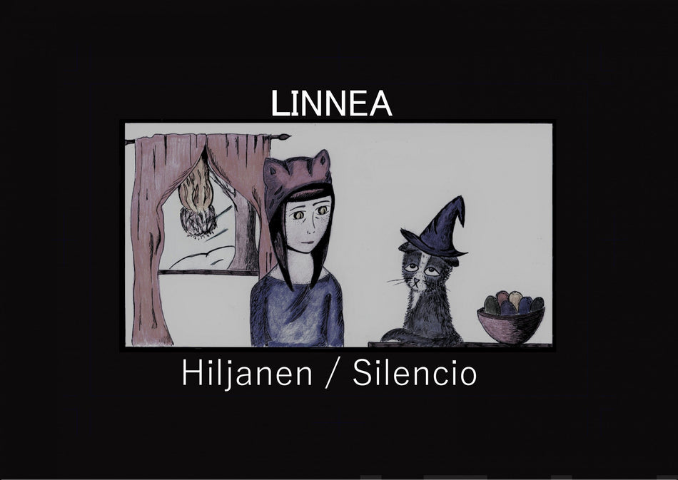 Valokuva kirjasta Linnea Miettinen Hiljanen/Silencio, kuuluu tuoteryhmään Sarjakuvat.