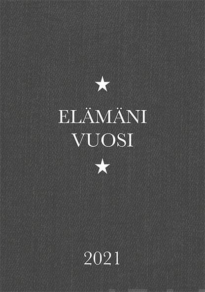 Valokuva tuotteesta Elämäni vuosi 2021 (harmaa), kuuluu tuoteryhmään Tasku- ja pöytäkalenterit.