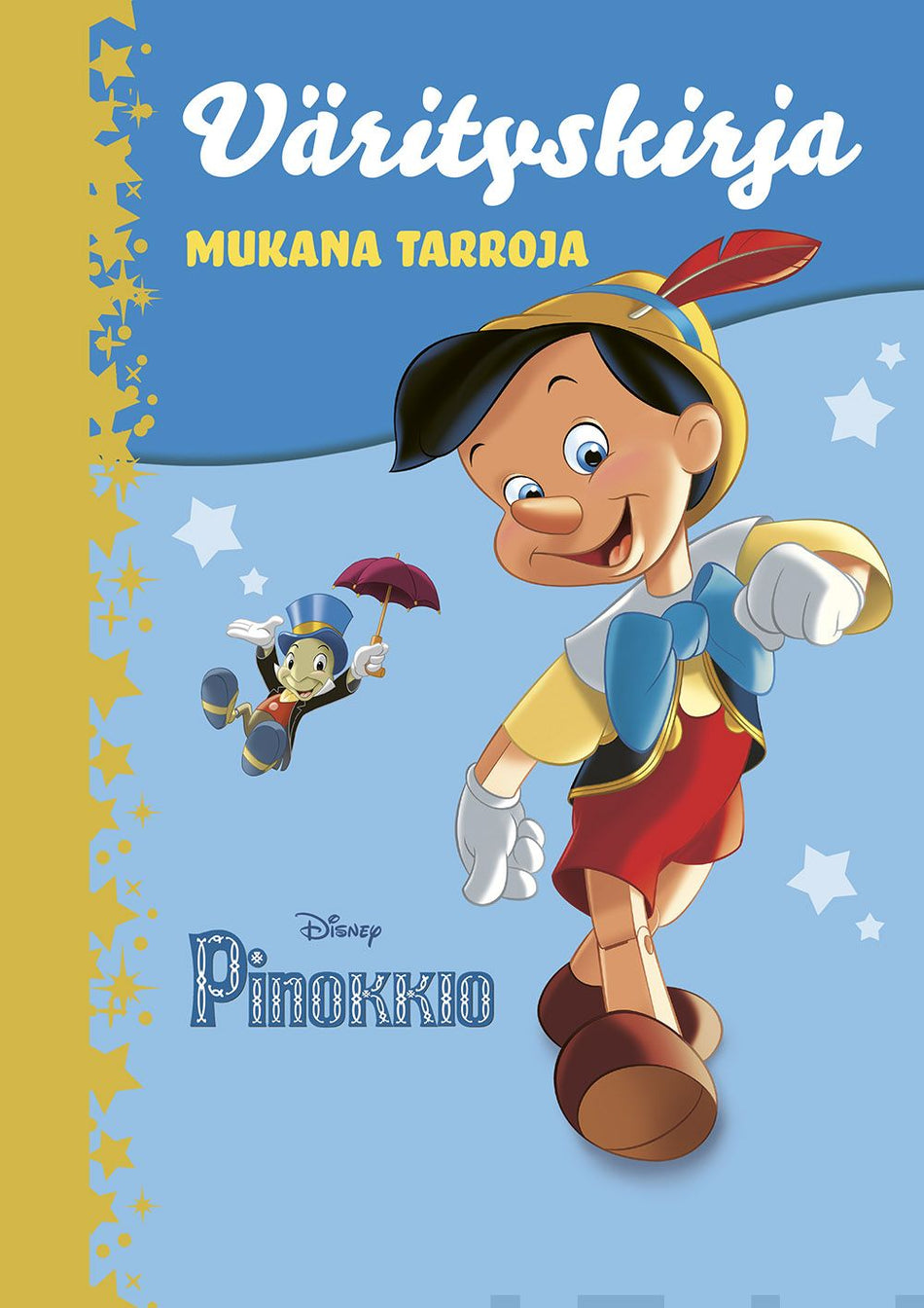 Valokuva kirjasta  Disney Klassikot Pinokkio värityskirja, kuuluu tuoteryhmään Väritys-puuhakirjat.