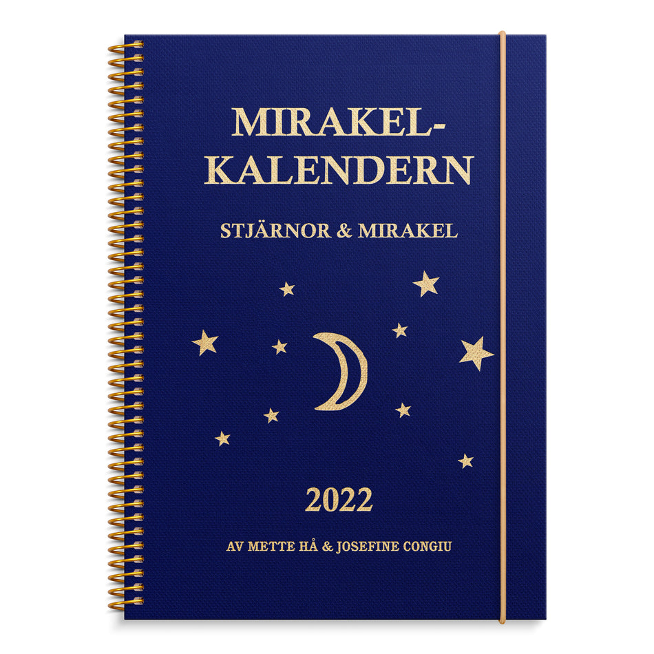Valokuva kirjasta Mette Hå / Josefine Congiu Mirakelkalendern Stjärnor &amp; Mirakel 2022, kuuluu tuoteryhmään Ruots harrasteet taide.