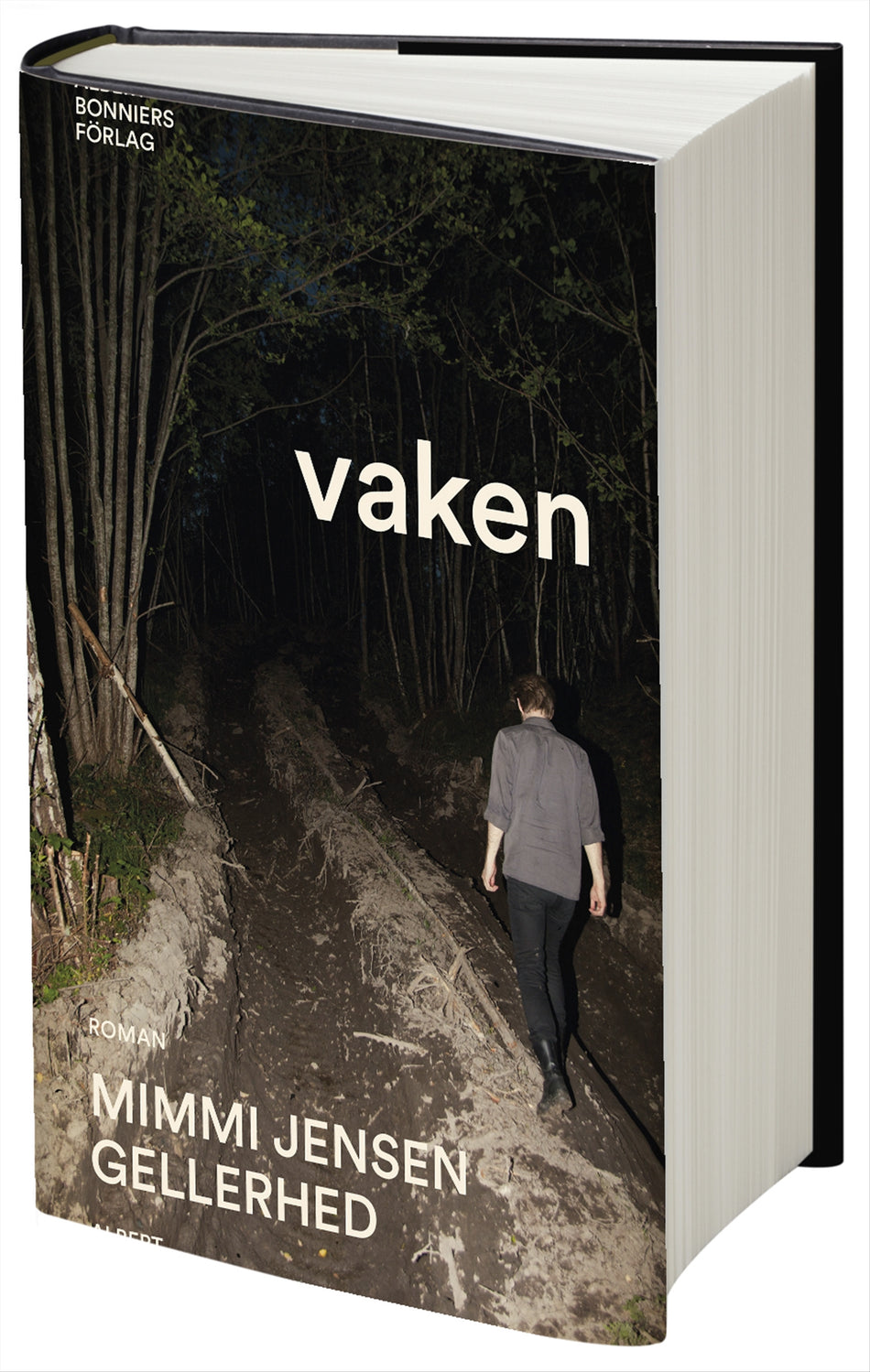 Valokuva kirjasta Mimmi Jensen Gellerhed Vaken, kuuluu tuoteryhmään Ruots kaunokirjat.