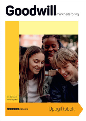 Valokuva kirjasta Eva Blomqvist / Patrick Hjertén Goodwill Marknadsföring Uppgiftsbok, kuuluu tuoteryhmään Ruots lapset nuoret ja sarjakuvat.