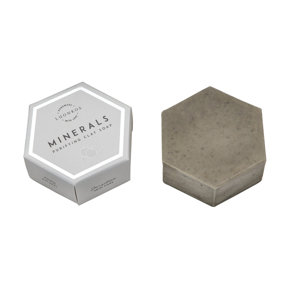 Valokuva tuotteesta Luonkos Minerals syväpuhdistava saippua 100 g, kuuluu tuoteryhmään Kosmetiikka.