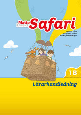 Valokuva kirjasta Margareta Picetti / Pernilla Falck Matte Direkt Safari 1B Lärarhandledning, kuuluu tuoteryhmään Ruots lapset nuoret ja sarjakuvat.