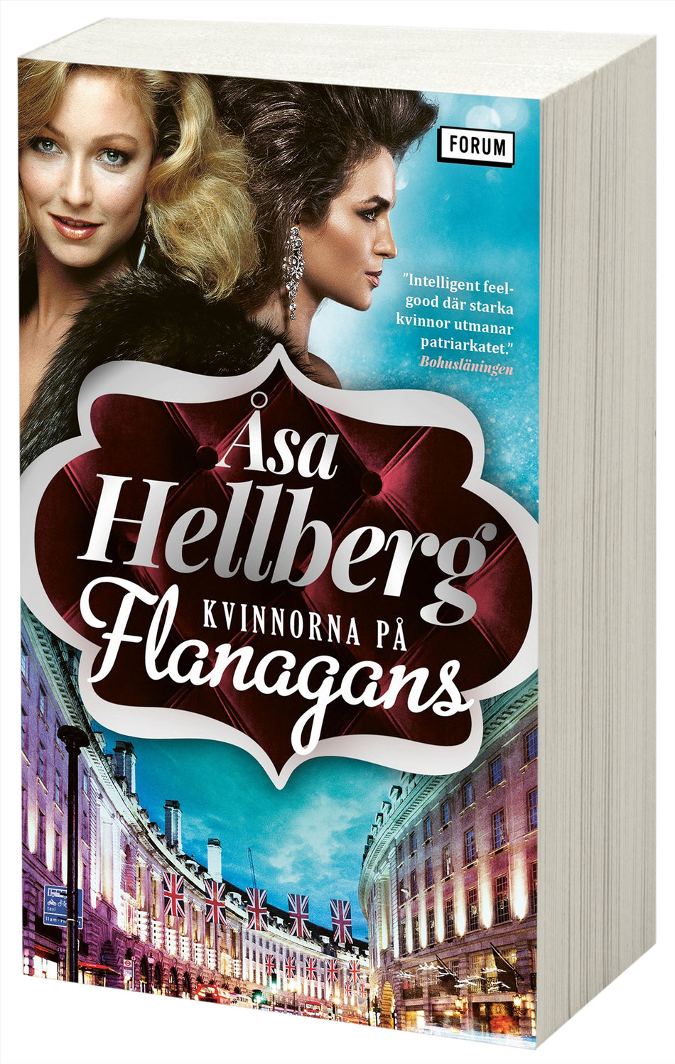 Valokuva kirjasta Åsa Hellberg Kvinnorna på Flanagans, kuuluu tuoteryhmään Ruots kaunokirjat.
