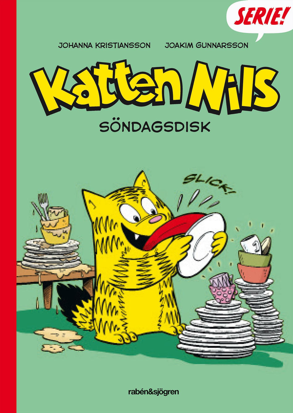 Valokuva kirjasta Johanna Kristiansson / Joakim Gunnarsson Söndagsdisk, kuuluu tuoteryhmään Ruots lapset nuoret ja sarjakuvat.
