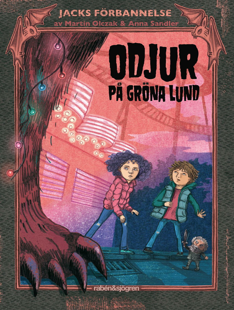 Valokuva kirjasta Martin Olczak Odjur på Gröna Lund, kuuluu tuoteryhmään Ruots lapset nuoret ja sarjakuvat.