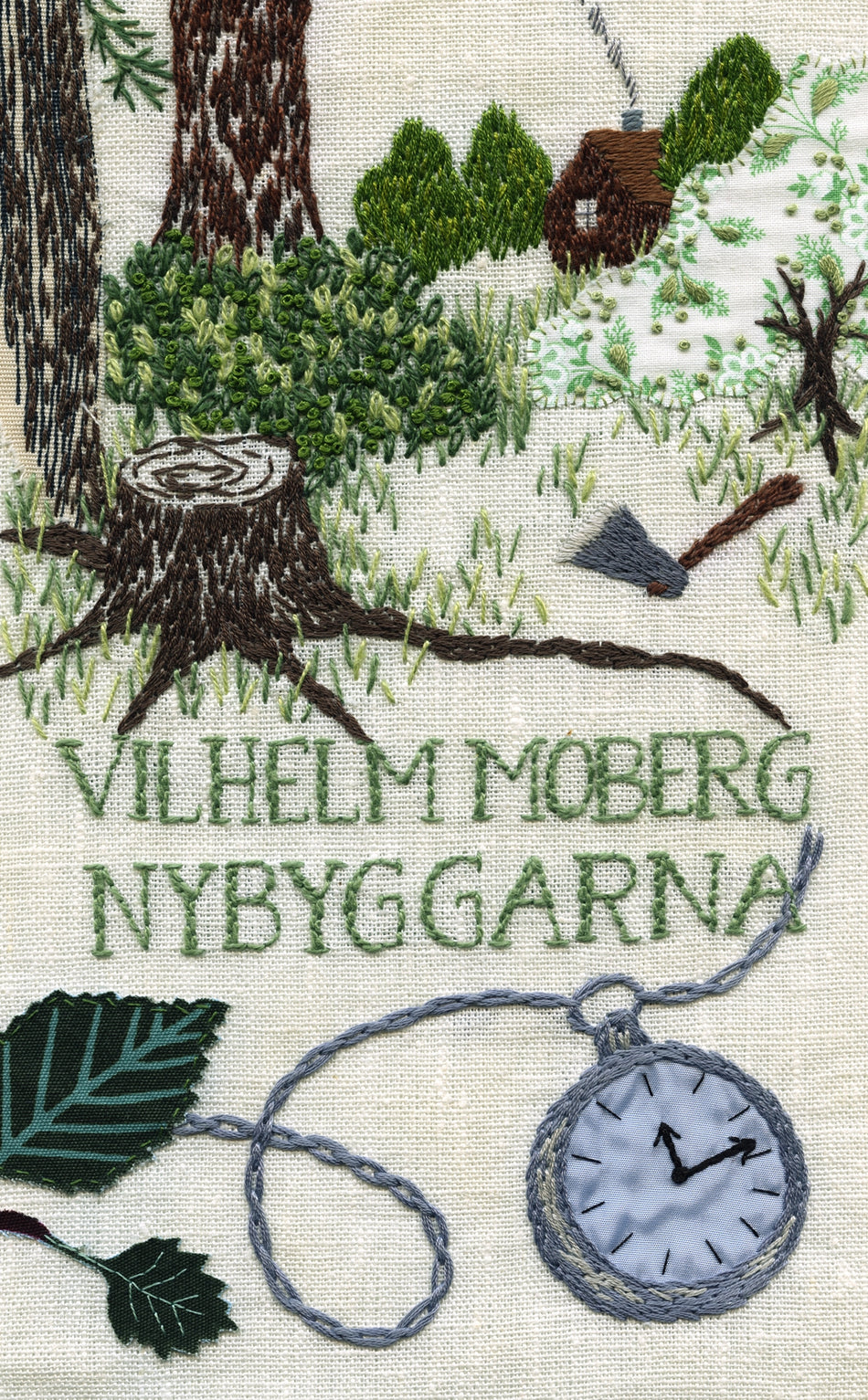 Valokuva kirjasta Vilhelm Moberg Nybyggarna, kuuluu tuoteryhmään Ruots kaunokirjat.