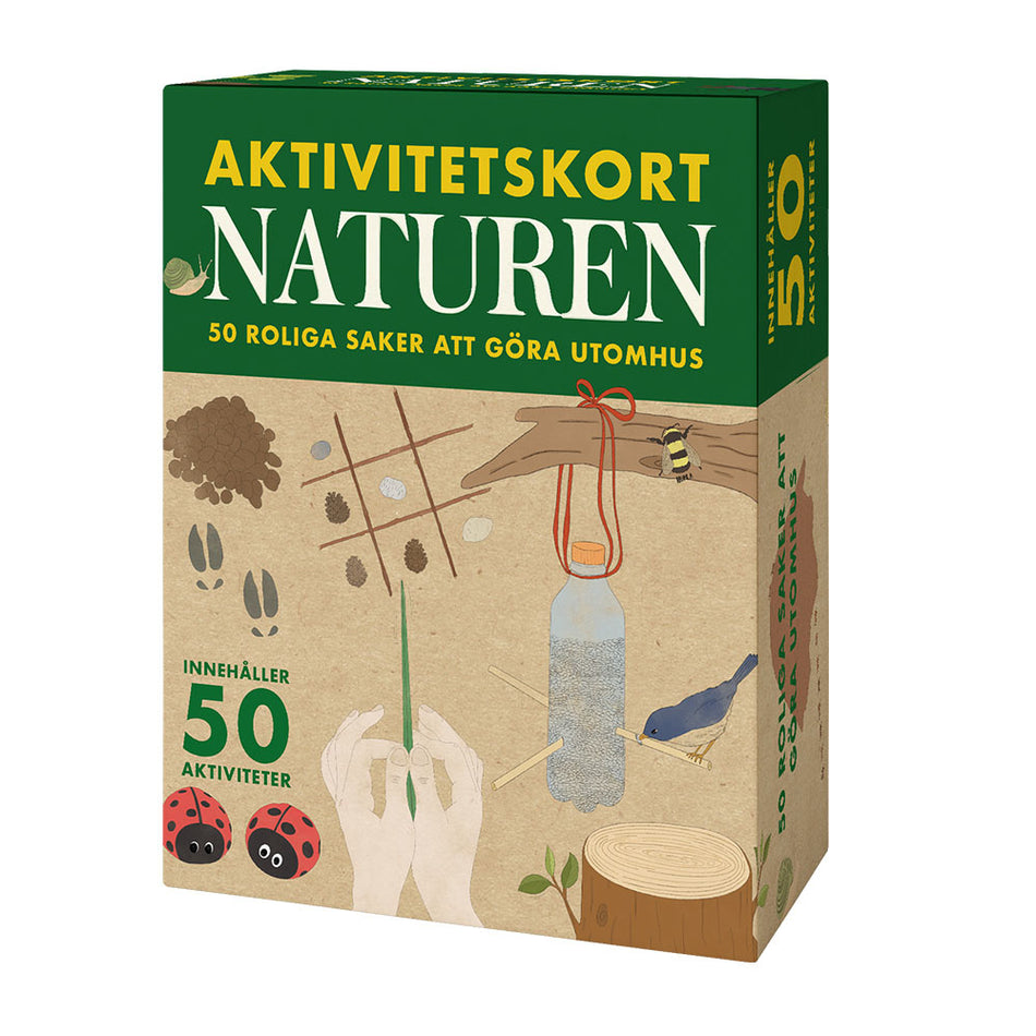 Valokuva kirjasta  Aktivitetskort: naturen, kuuluu tuoteryhmään Ruots lapset nuoret ja sarjakuvat.