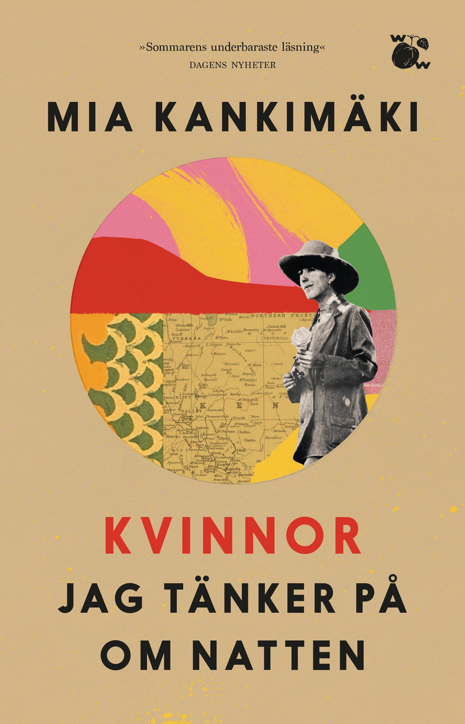 Valokuva kirjasta Mia Kankimäki Kvinnor jag tänker på om natten, kuuluu tuoteryhmään Ruots muu tieto.