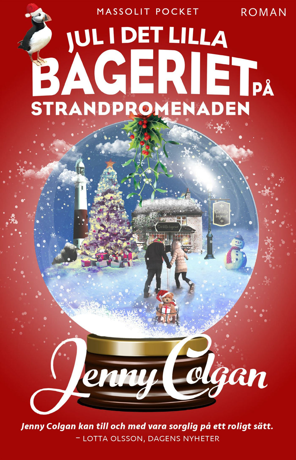 Valokuva kirjasta Jenny Colgan Jul i det lilla bageriet på strandpromenaden, kuuluu tuoteryhmään Ruots kaunokirjat.