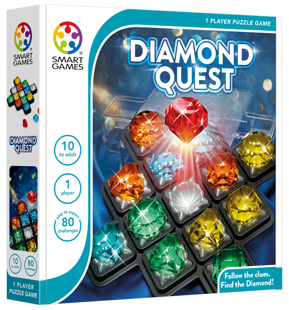 Valokuva tuotteesta Diamond Quest SmartGames, kuuluu tuoteryhmään Muut pelit ja pelitarvikkeet.