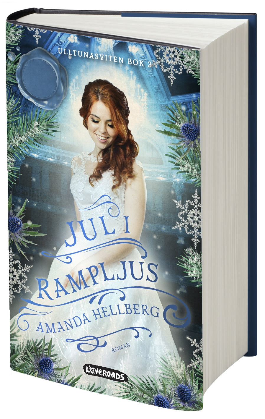 Valokuva kirjasta Amanda Hellberg Jul i rampljus, kuuluu tuoteryhmään Ruots kaunokirjat.