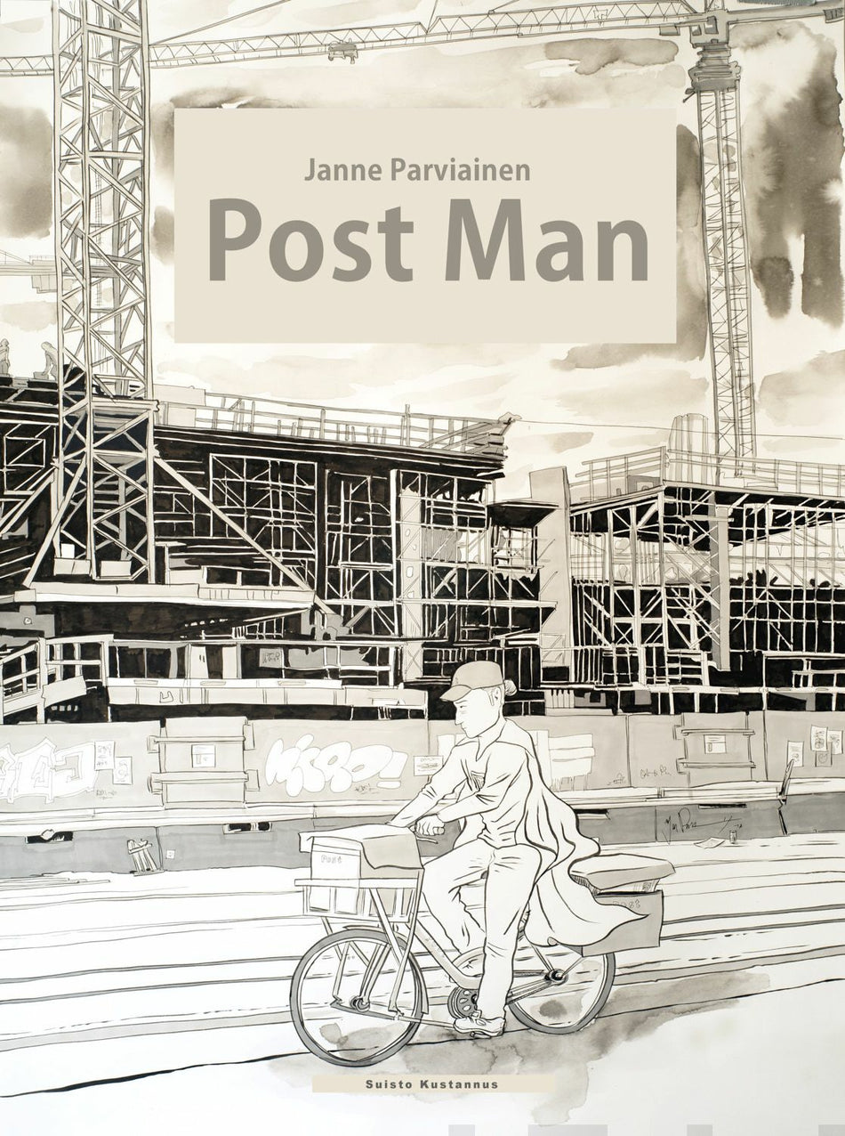 Valokuva kirjasta Janne Parviainen Post Man, kuuluu tuoteryhmään Sarjakuvat.