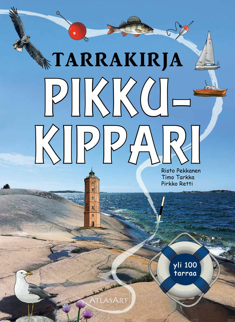 Valokuva kirjasta Risto Pekkanen / Timo Tarkka Tarrakirja Pikkukippari, kuuluu tuoteryhmään Väritys-puuhakirjat.