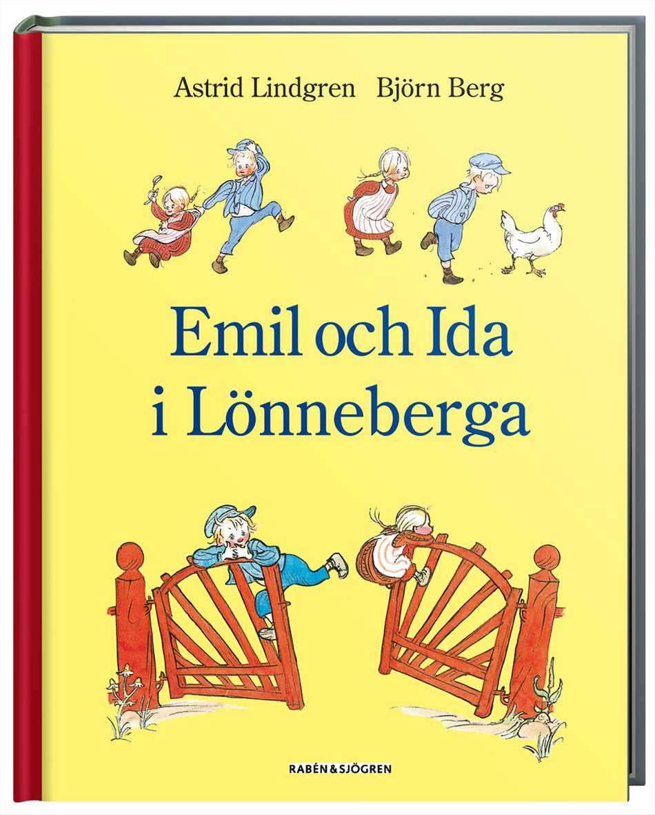 Valokuva kirjasta Astrid Lindgren Emil och Ida i Lönneberga, kuuluu tuoteryhmään Ruots lapset nuoret ja sarjakuvat.