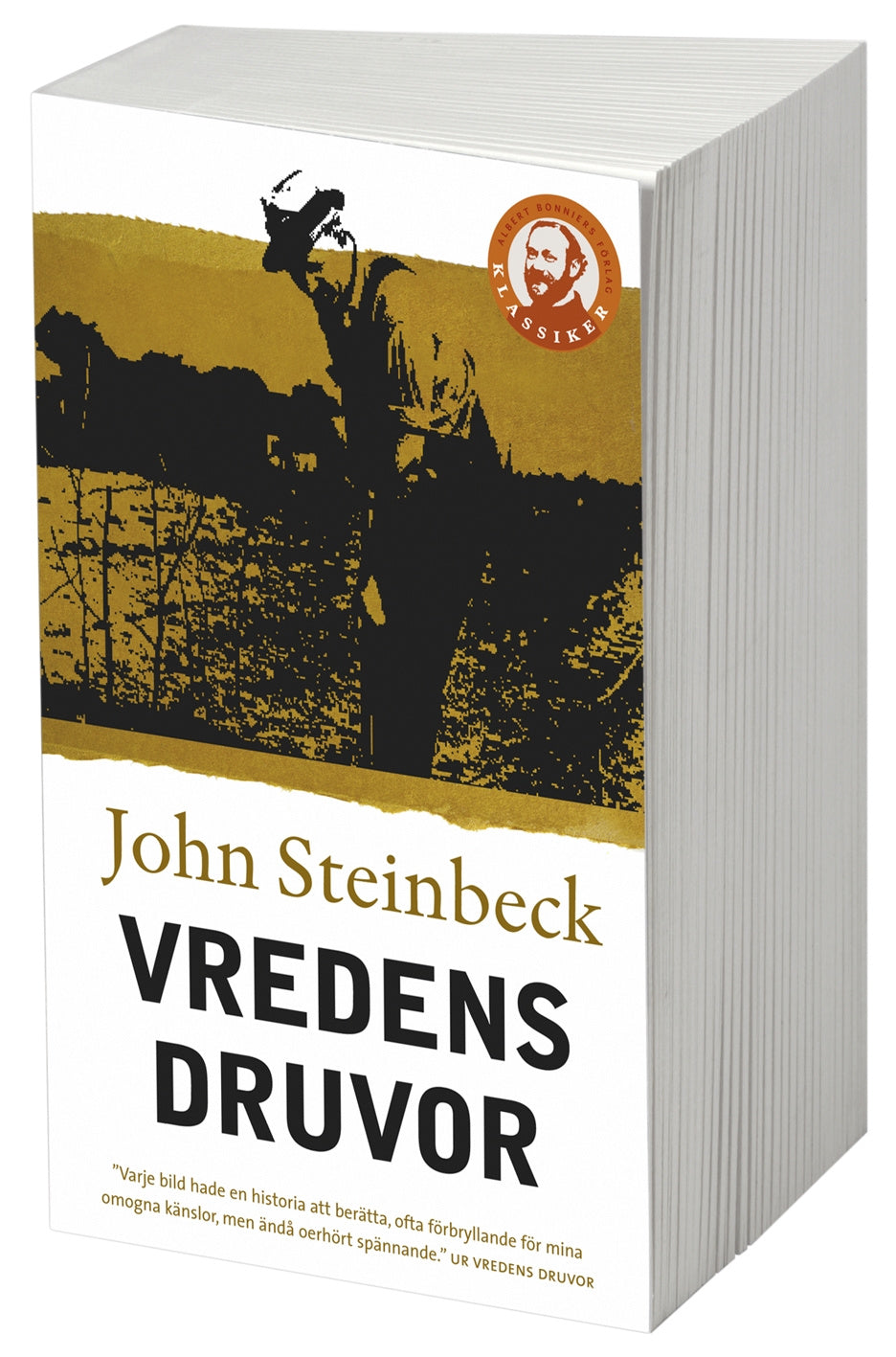 Valokuva kirjasta John Steinbeck Vredens druvor, kuuluu tuoteryhmään Ruots kaunokirjat.