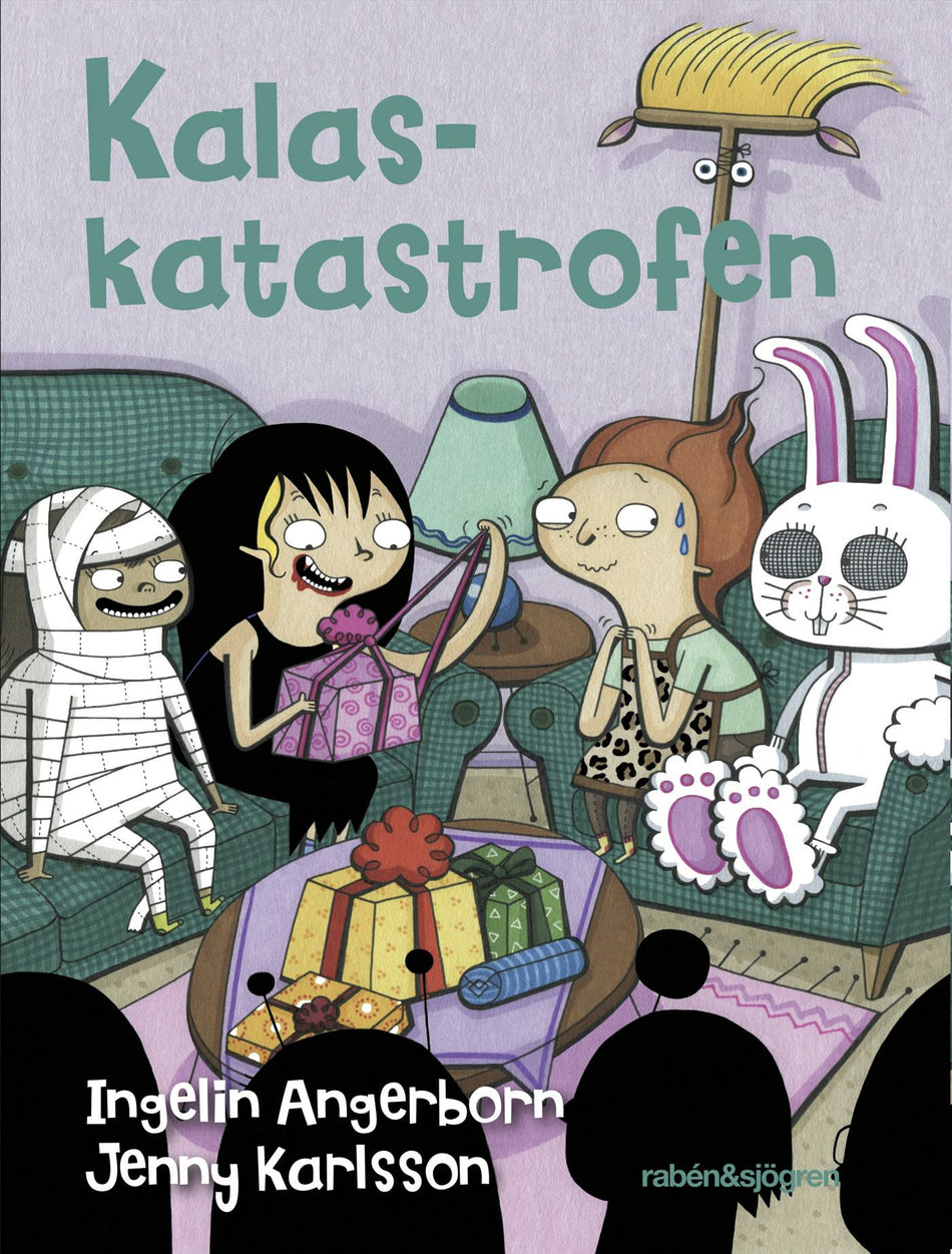 Valokuva kirjasta Ingelin Angerborn Kalaskatastrofen, kuuluu tuoteryhmään Ruots lapset nuoret ja sarjakuvat.