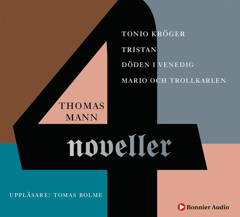 Valokuva kirjasta Thomas Mann Fyra noveller : Tonio Kröger, Döden i Venedig, Mario och trollkarlen, Tristan, kuuluu tuoteryhmään Ruots kaunokirjat.
